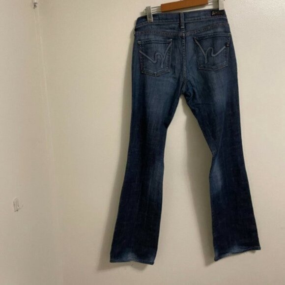 Citizens of Humanity Women's margo#o85 Blue Stretch Low Waist Bootcut Jeans 28 - Picture 3 of 10